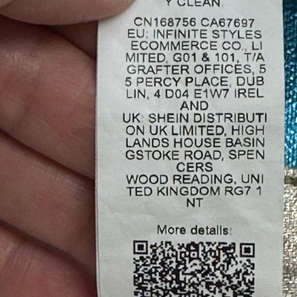 SHEIN Tall XL Metallic Flare Pants in Coated Champagne Size XL. NEVER WORN - Picture 8 of 10